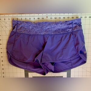 Lululemon Speed up Low-Rise Lined Short 2.5” inseam, running, size 8, womens